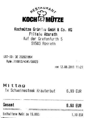 merh Hffner Kochmtze Restaurant